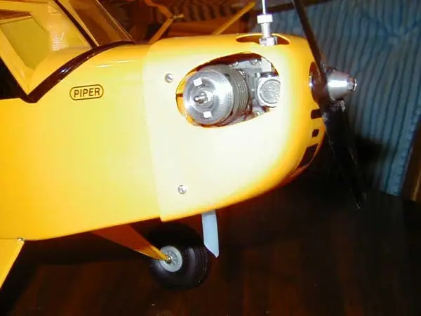 The winning Piper Cub, with a Norvel .61