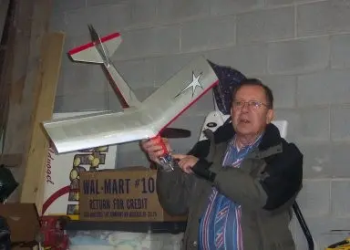 John with a 1/2A racer