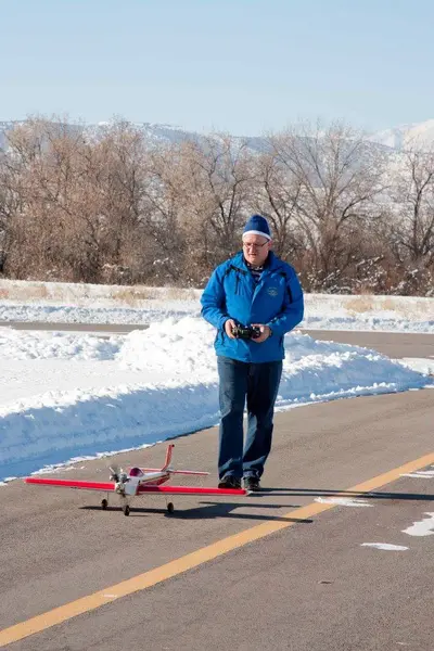John was the only one to bring out a fuel-powered plane, and got it to run well.