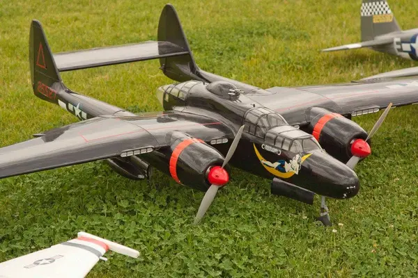 A nice electric P61 Black Widow.