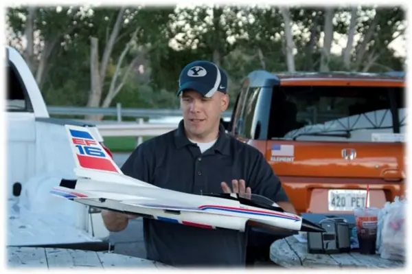 Justin Roberts – “Beer Cooler” Foam F-16