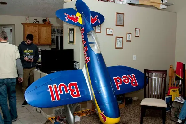 Apparently single guys can get away with this in the living room!