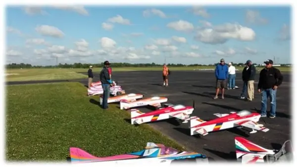 Andrew prepares to fly in the finals