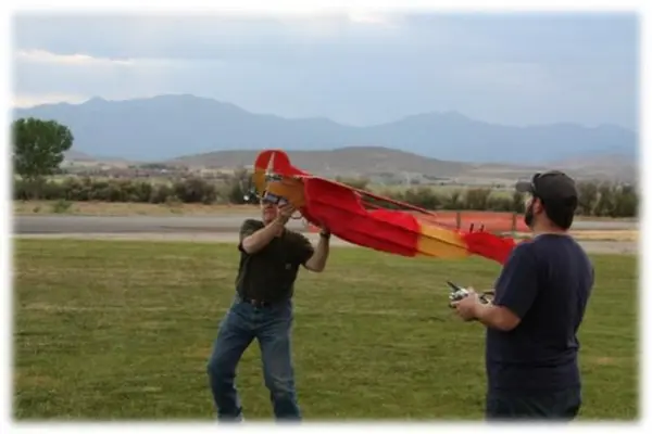Russ and Michael take Iron Man for a test flight