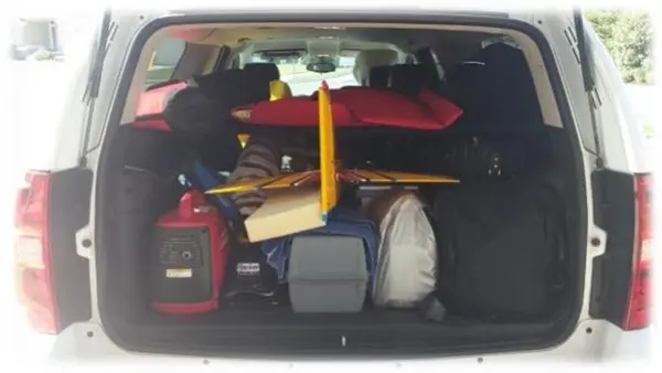 John Shauble loaded up and ready to go!