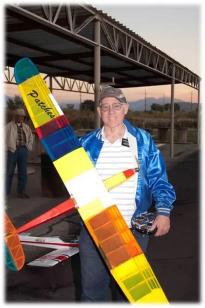 Milt Sanders – Easy Breezy motor glider “Patches”