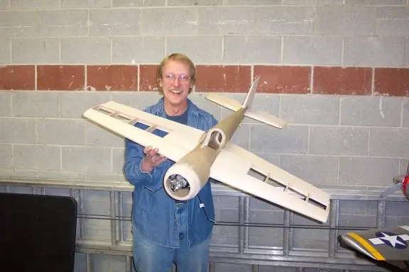Dennis Chlarson's SU55M, still in the bones