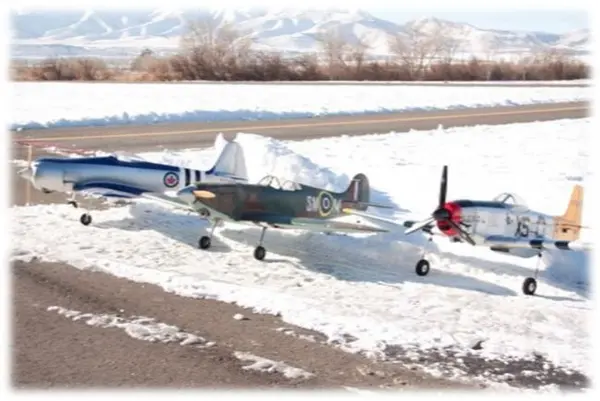 Flight line at the Freeze Fly, or the Russian Front?