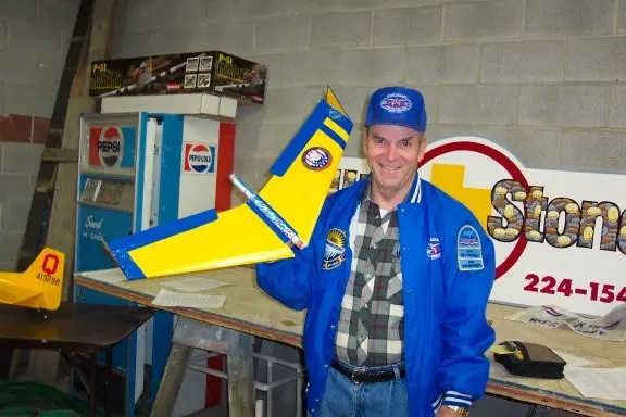 Elwyn Peck's 1/2A racer wing