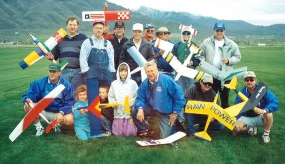Club members and their planes