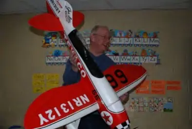 John Shauble with GBR3 (flies great)