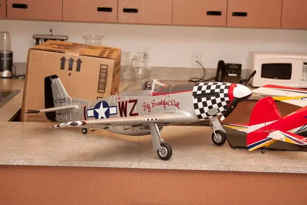 John's nice-looking P-51.